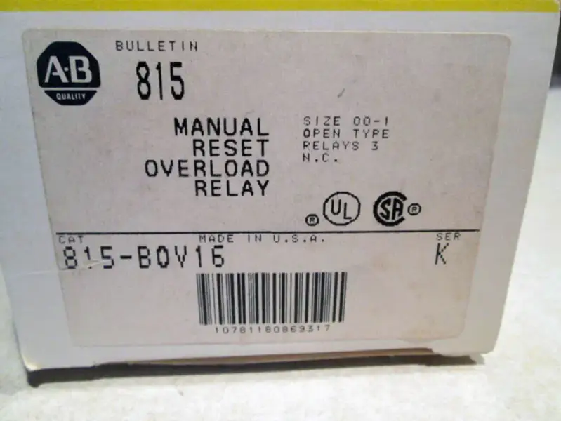 Allen-Bradley 815-BOV16