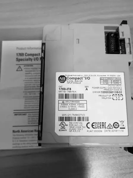 Modul Allen-Bradley 1769-IF8 1769IF8 1769-IF8/A