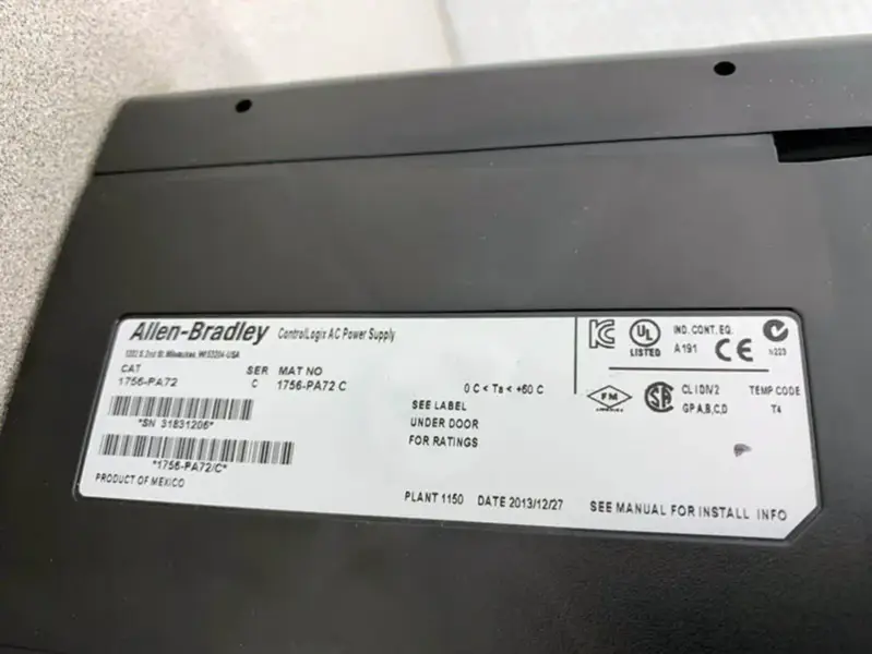 Allen-Bradley 1756-PA72