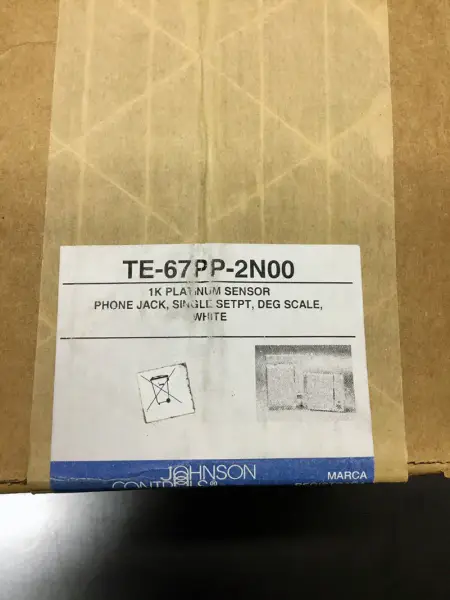Johnson Controls TE-67PP-2N00