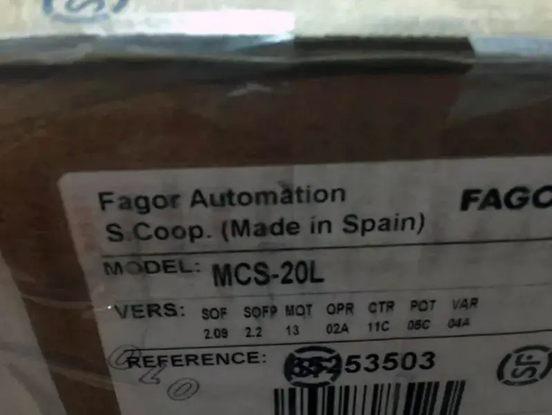 FAGOR MCS-20L