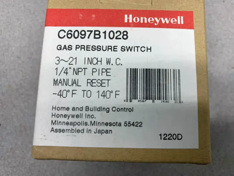Honeywell C6097B1028