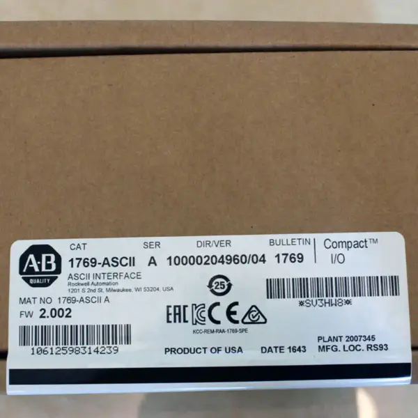 AB 1769-ASCII