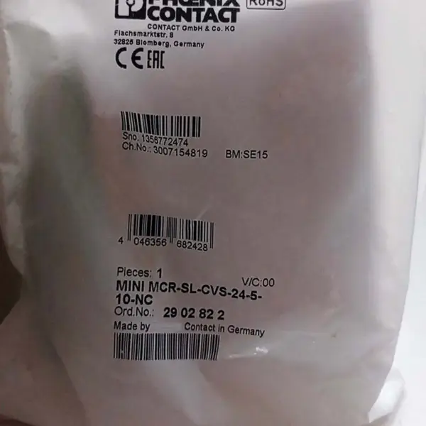 2902822 Mini Mcr-sl-cvs-24-5-10-nc Zdroj konstantního napětí pro Phoenix