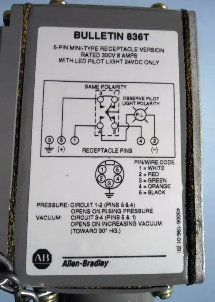 Allen-Bradley 836T-T253JX81X15