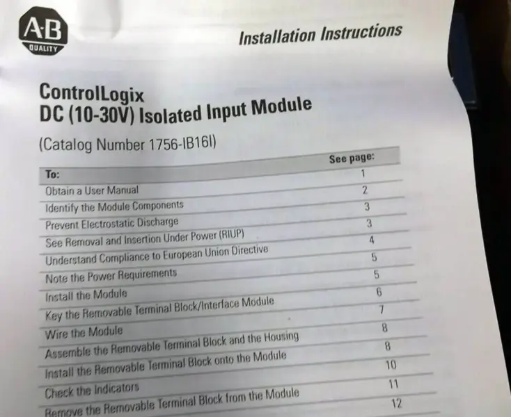 Allen-Bradley 1756-IM16I/A