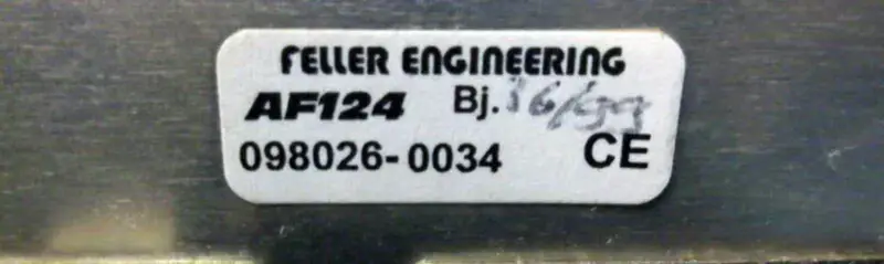 FELLER ENGINEERING AF124