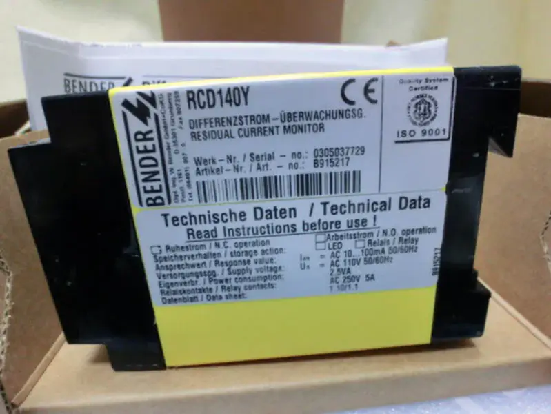 Bender RCD140Y