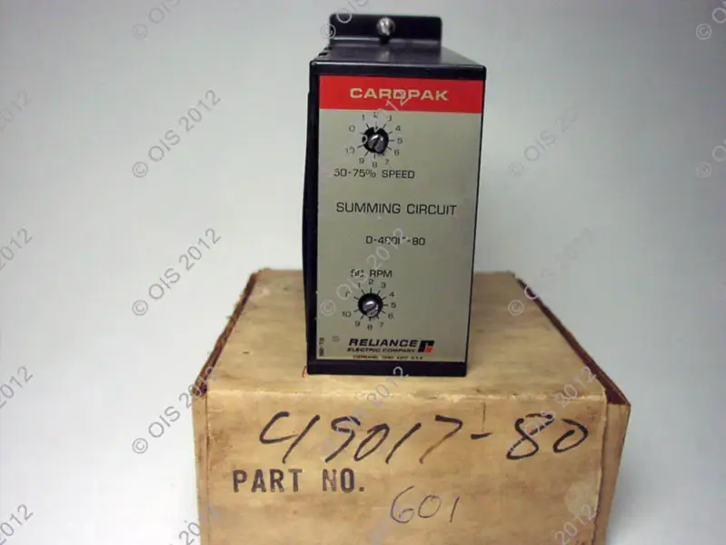 Reliance 0-49017-80