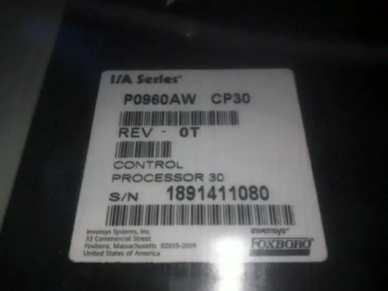 Řada I/A P0960AW