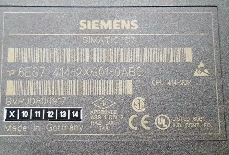 Siemens 6ES7414-2XG01-0AB0