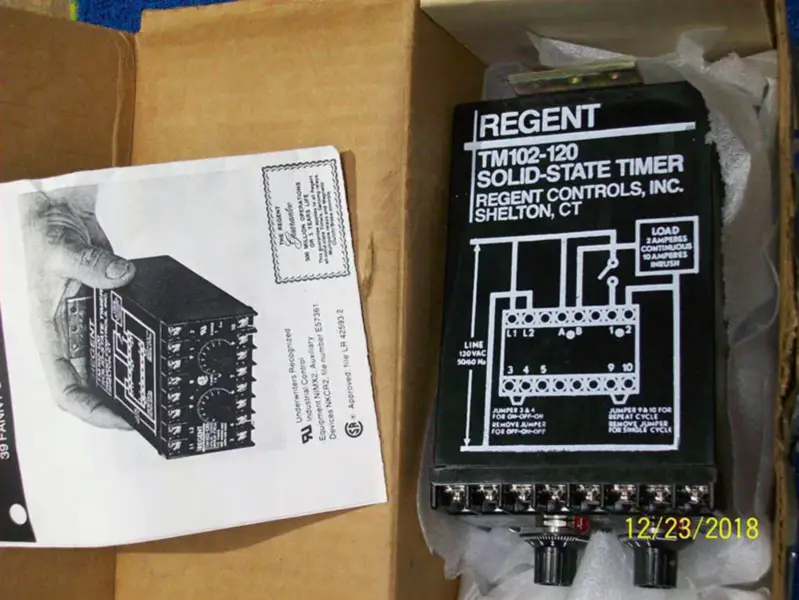 REGENT CONTROLS TM102-120