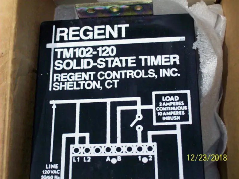 REGENT CONTROLS TM102-120