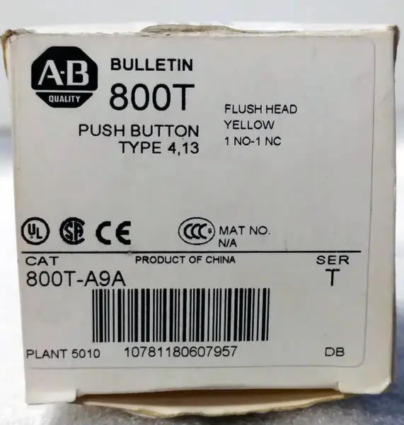Allen-Bradley 800TA9A