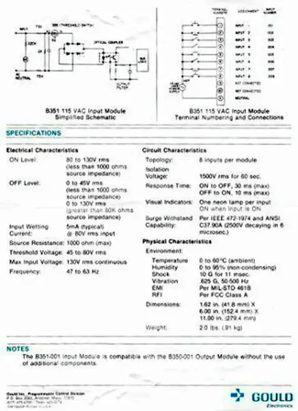 Modicon AS-B351-001