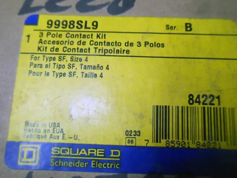 SQUARE D 9998-SL9
