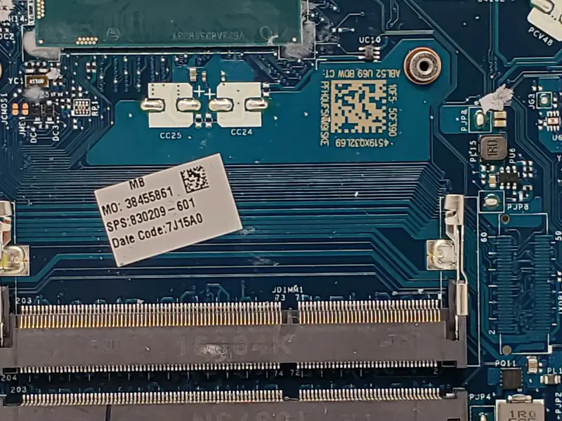 HP 831803-001 831803-501 831803-601 se základní deskou i5-5200U LA-C701P