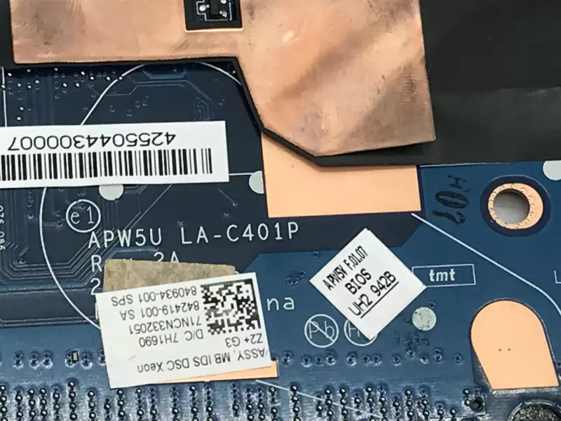 Základní deska HP 15-AK 832848-001 832848-501 832848-601 SR2FQ i7-6700HQ DAX1PDMB8E0