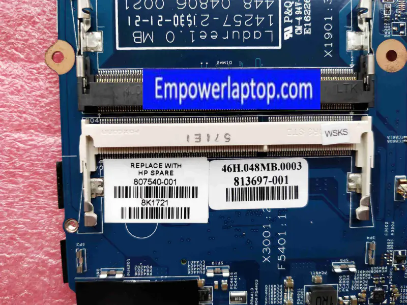 HP 807540-001 807540-501 448.04806.0021 GT930M GPU 2GB i7-5500U CPU Základní deska