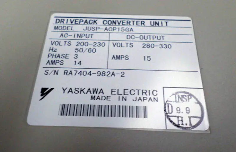 Yaskawa JUSP-ACP15GA