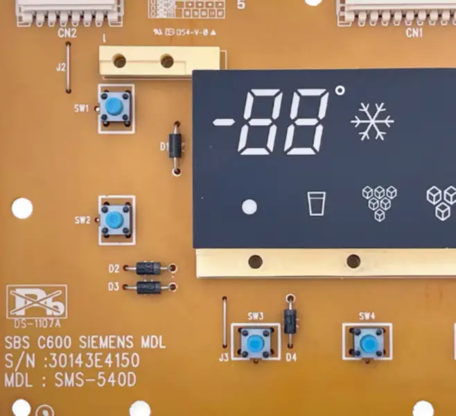 Řídicí deska chladničky Siemens 30143E4150