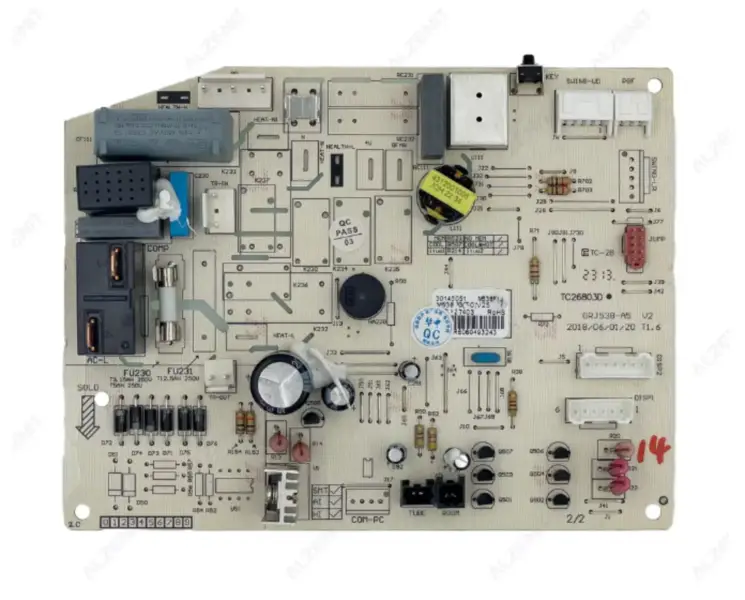 Řídicí deska vnitřní jednotky klimatizace Gree M538F1J Obvod PCB 30145051