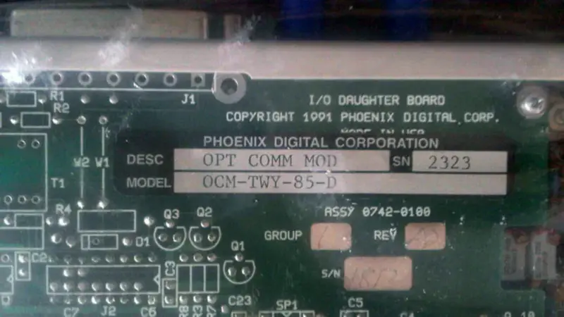 PHOENIX DIGITAL OCM-TWY-85-D