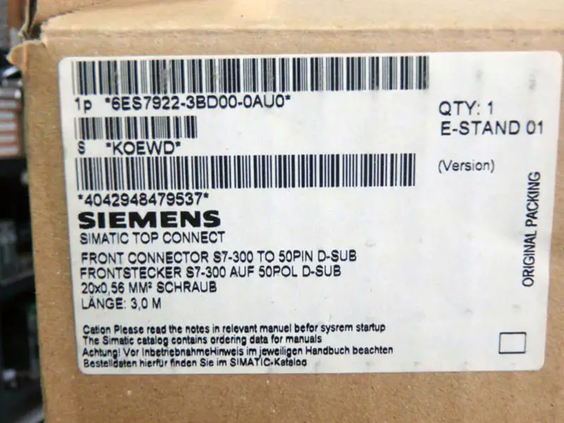 Siemens 6ES7922-3BD00-0AU0