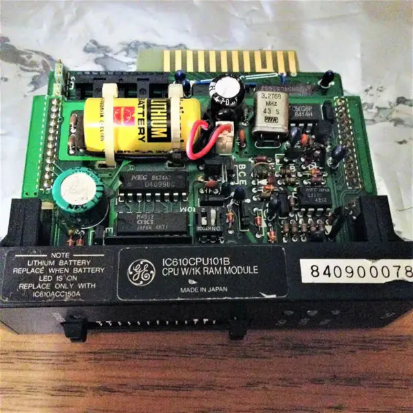 GENERAL ELECTRIC IC610CPU101B