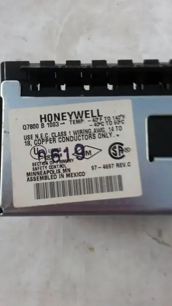 Honeywell Q7800B1003