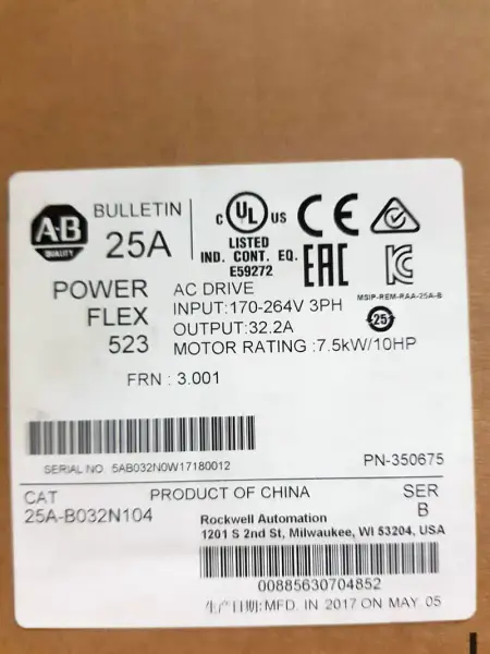 Allen-Bradley 25A-B032N104