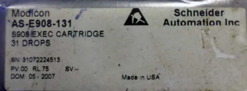 SCHNEIDER AUTOMATION AS-E908-131