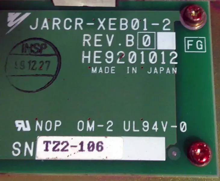 YASKAWA JARCR-XEB01-2