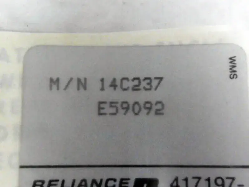 Reliance Electric 14C237