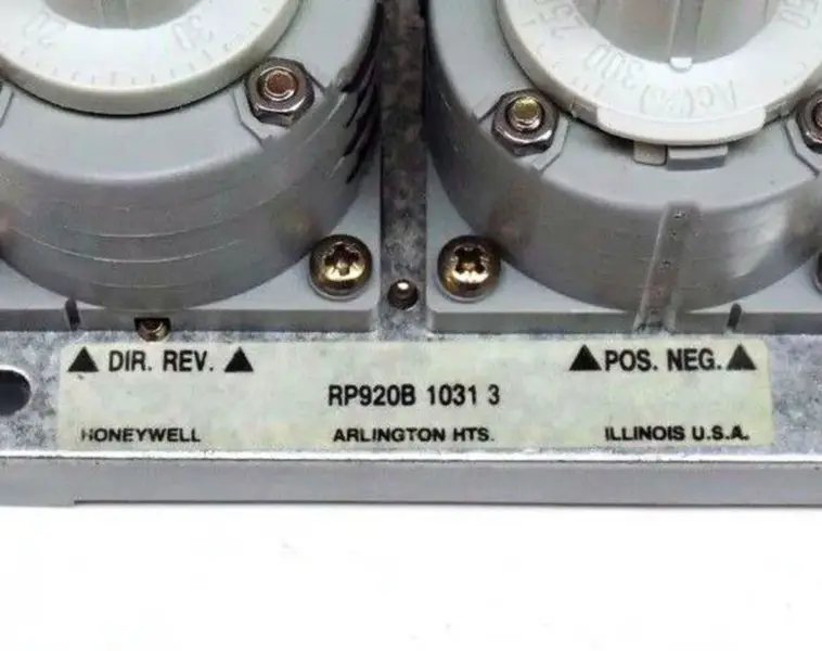 HONEYWELL RP920B-1031-3