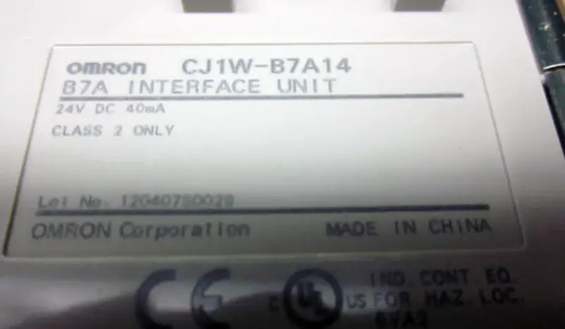OMRON CJ1W-B7A14