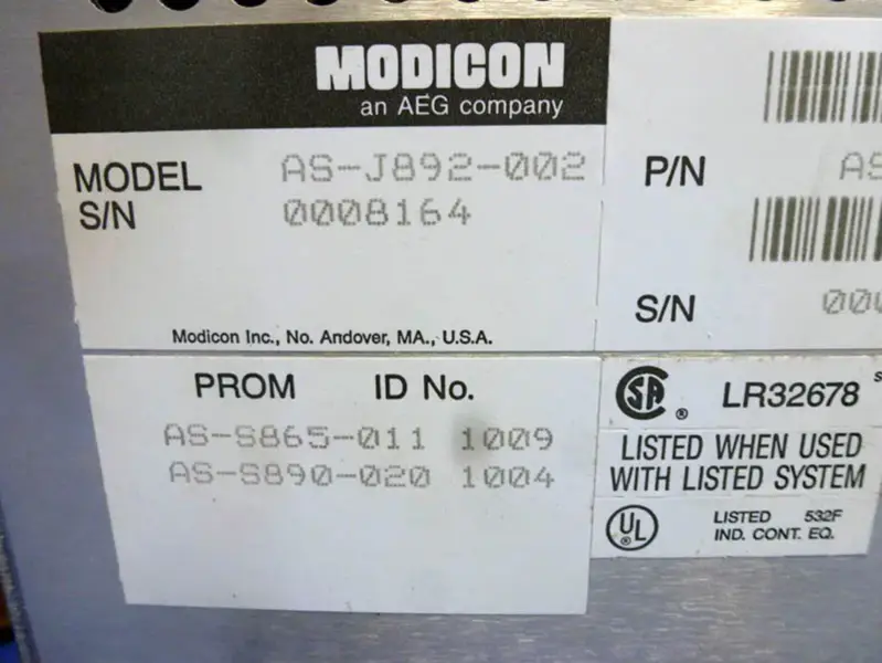 Modicon AS-J892-002