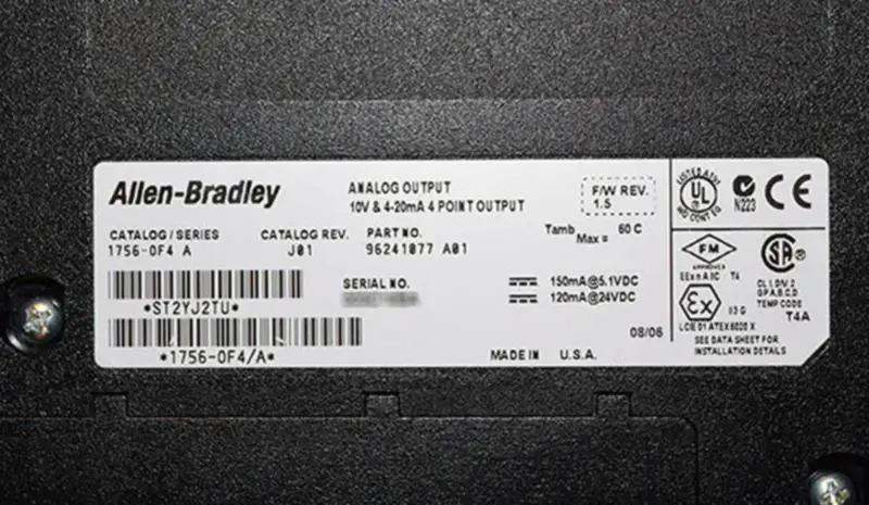 Allen-Bradley 1756-OF4