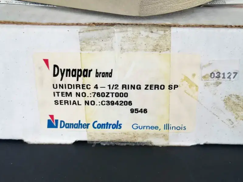 DANAHER CONTROLS DYNAPAR 760ZT000