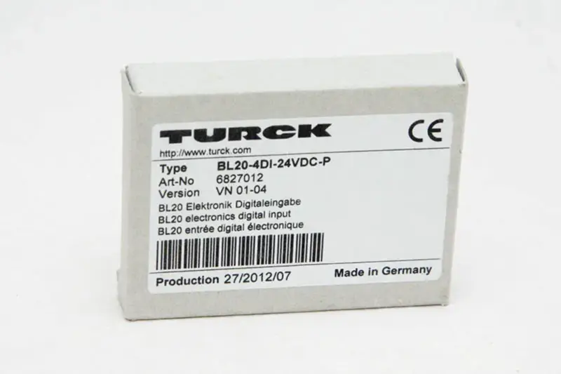 Turck BL20-4DI-24VDC-P