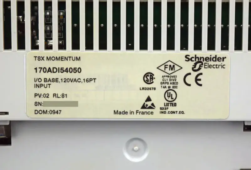 Modicon Schneider 170-ADI-540-50