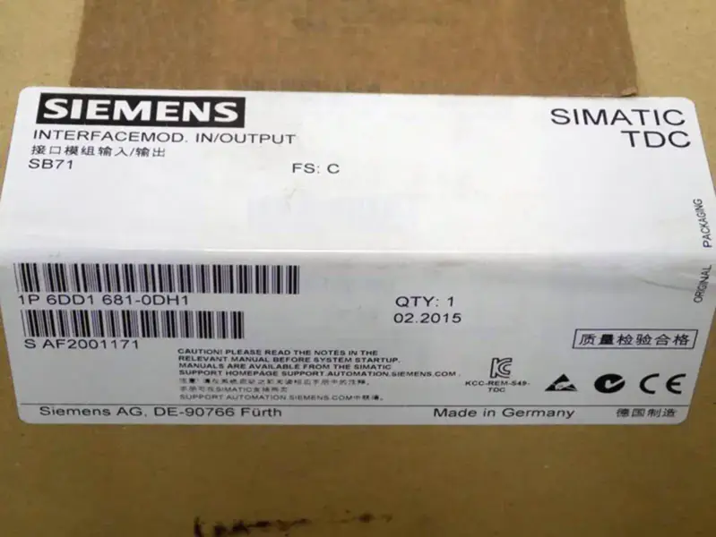 Siemens 6DD16810DH1