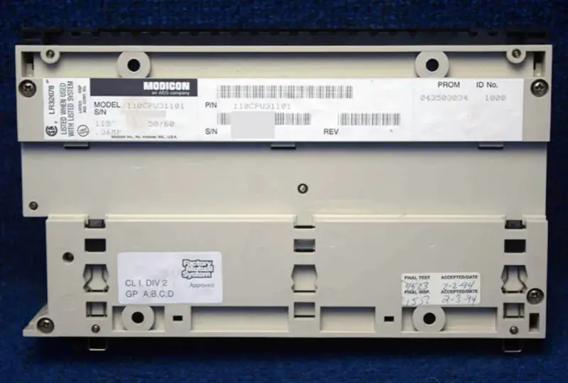 Modicon Schneider 110CPU31101