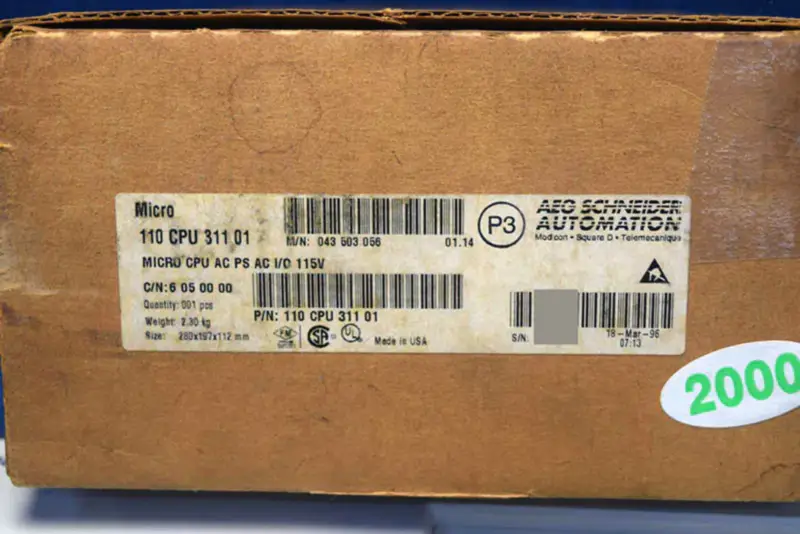 Modicon Schneider 110CPU31101