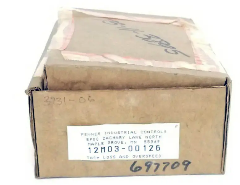 FENNER INDUSTRIAL CONTROLS 12M03-00126