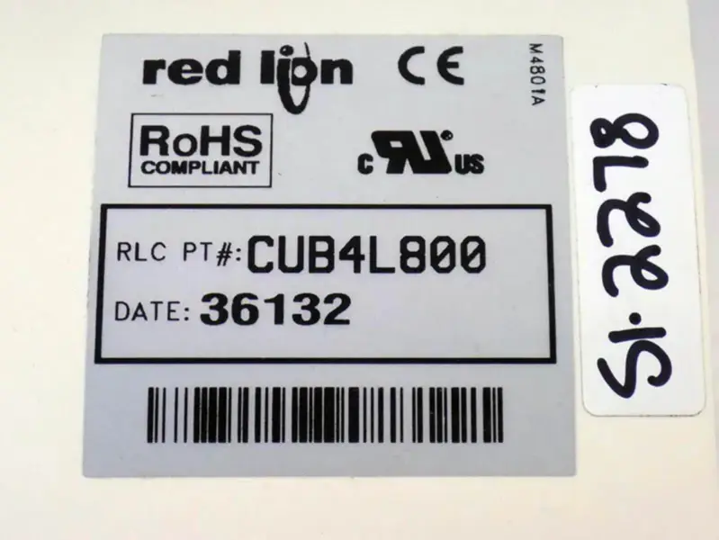 Red Lion Controls CUB4L800