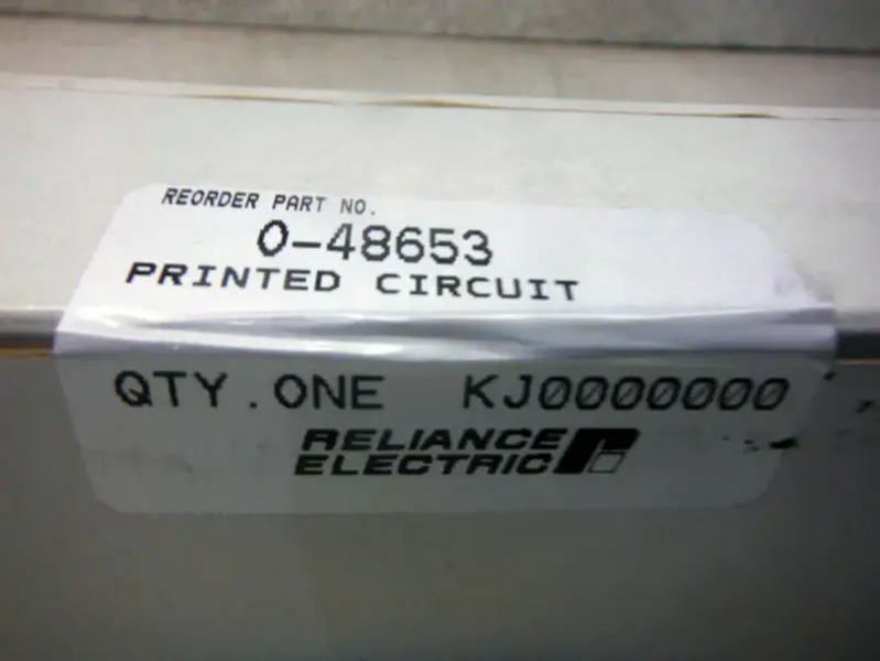 RELIANCE ELECTRIC 0-48653