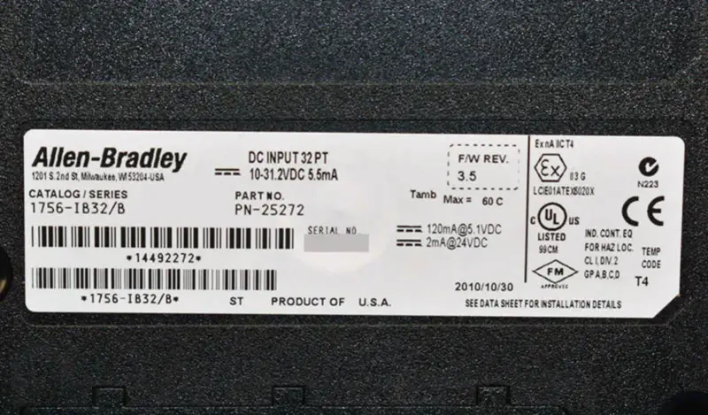 Allen-Bradley 1756-IB32