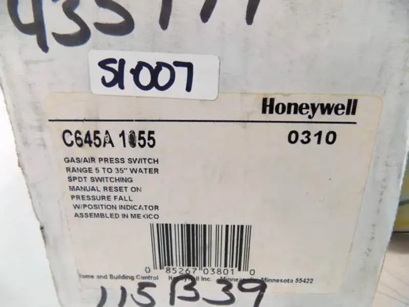 Honeywell C645A1055