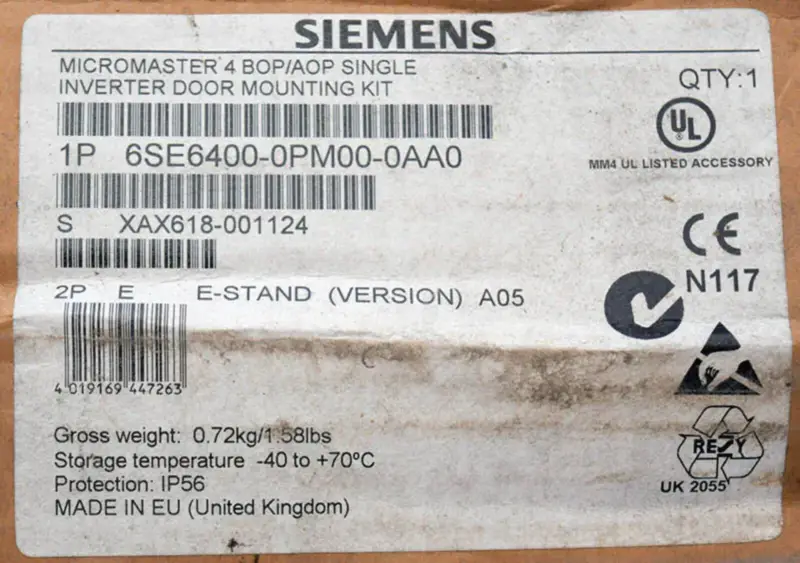 Siemens 6SE6400-0PM00-0AA0